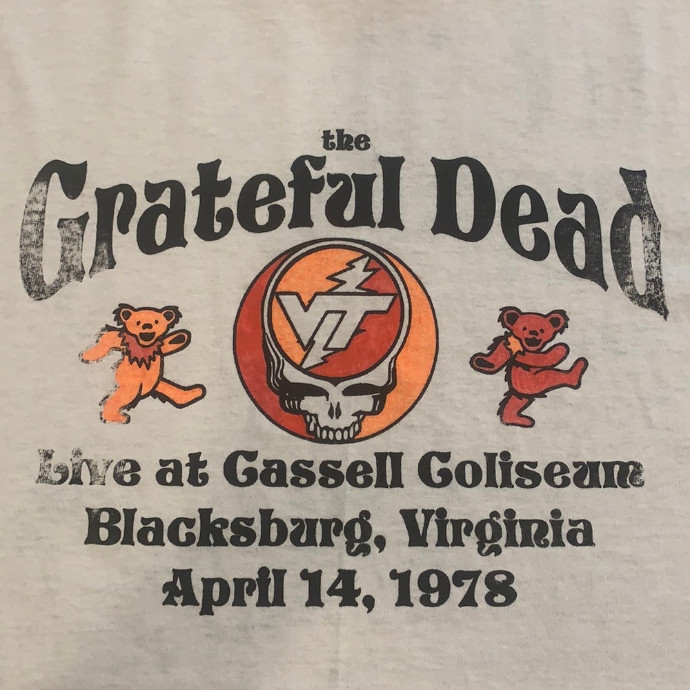 VT Grateful Dead faded tee